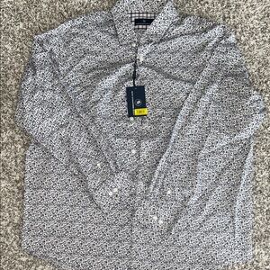 Hart Schaffner Marx Men's Patterned Shirt